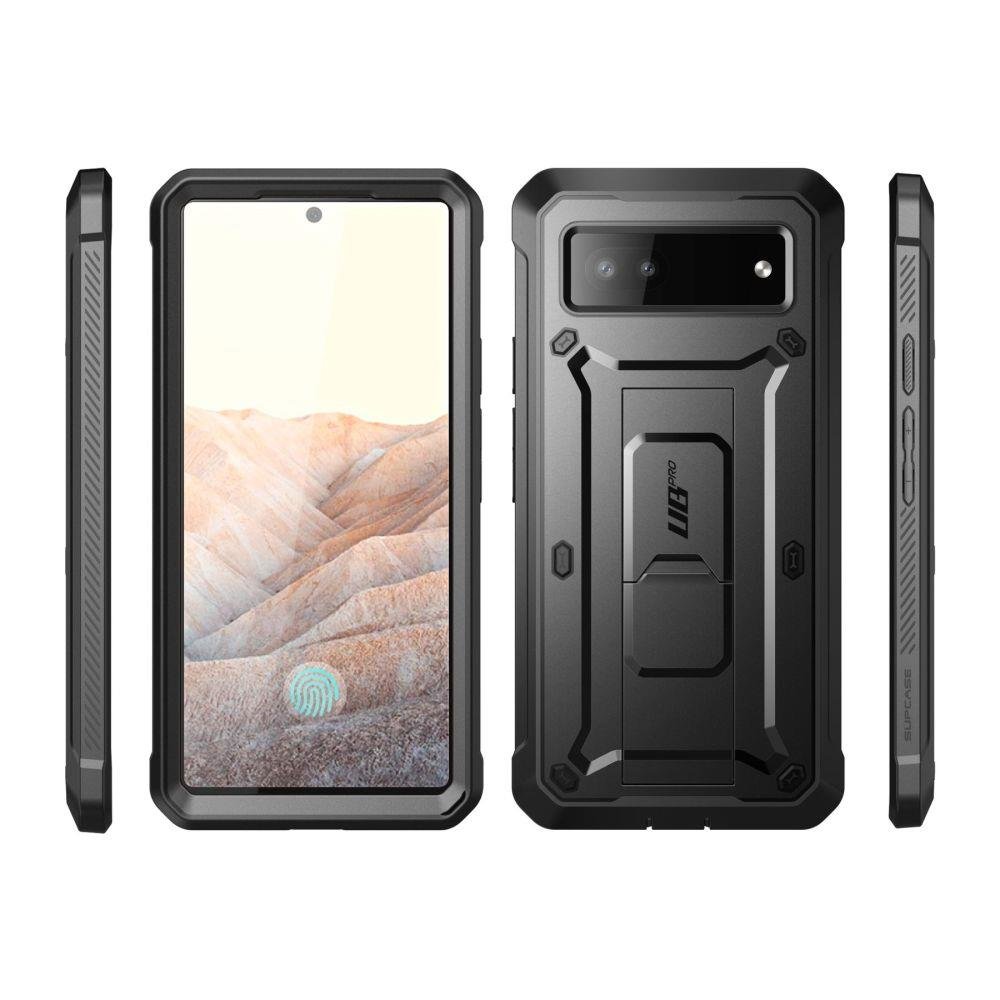 SUPCASE Custodia pieghevole per Google Pixel con supporto e clip per cintura (Unicorn Beetle Pro), protezione per lo schermo integrata, protezione di grado militare, custodia robusta per Google Pixel