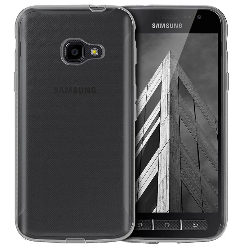 Samsung Galaxy Xcover 4 (G390F) / 4s (SM-G398FN) Slim TPU Case Cover, Transparent | Чехол Обложка Бампер Кабура для Телефона