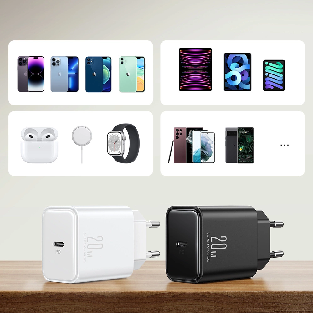 Joyroom JR-TCF06 Wall Charger 20W USB Type C, White | Адаптер