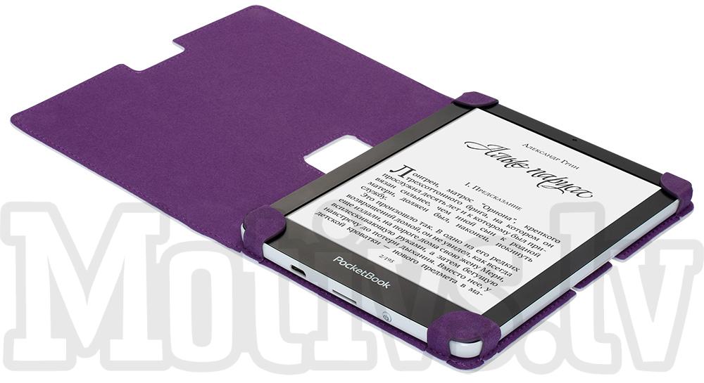 PocketBook 630 Sense Kenzo Fashion Original Case Cover, white - balts pārvalks apvalks maks vāks (2)