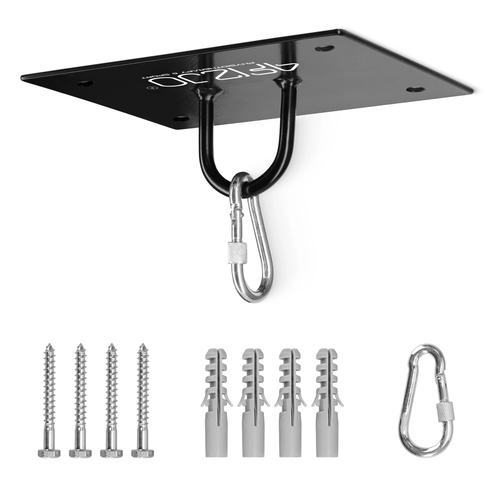 4FIZJO Heavy Duty Ceiling Mount for Punching Bag, 150 kg Capacity