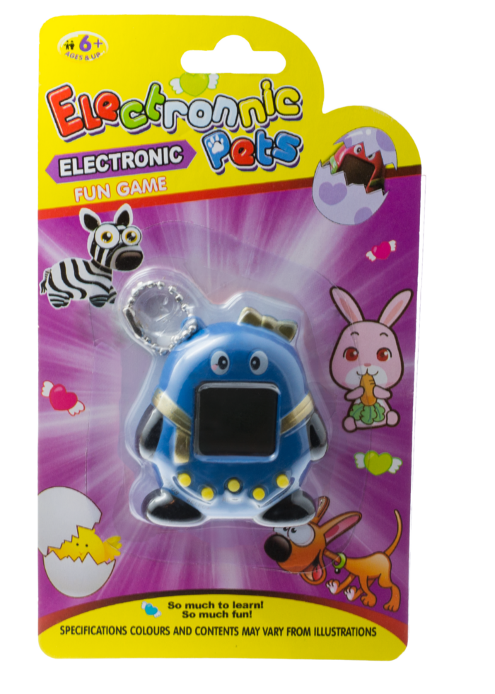 Игрушка Тамагочи Электронная Игра - Синий | Toy Tamagotchi Electronic pet game...