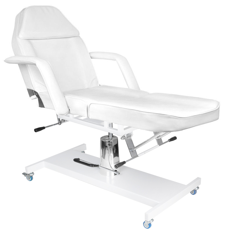 Kosmētiskais Krēsls Hid. Basic 210 Balts Uz Riteņiem | Cosmetic Chair Hyd. White On Wheels (1)