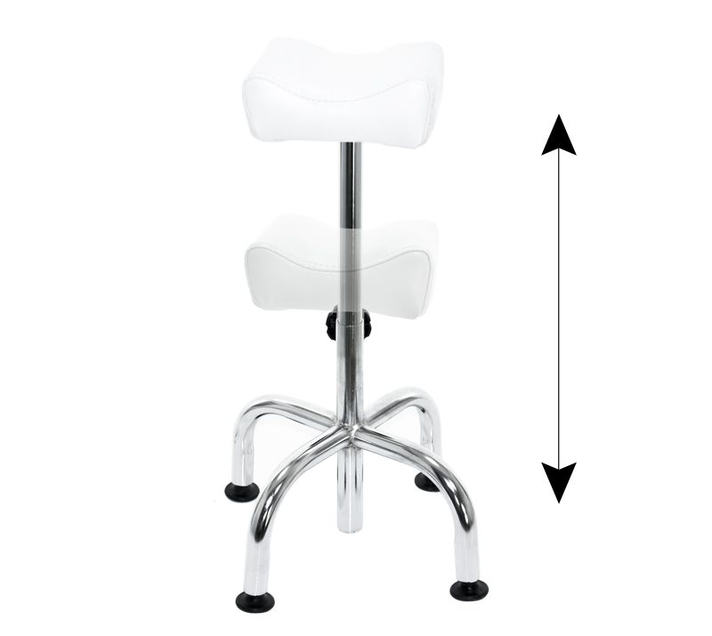 Pedicure Footstool Am-5012C White (1)