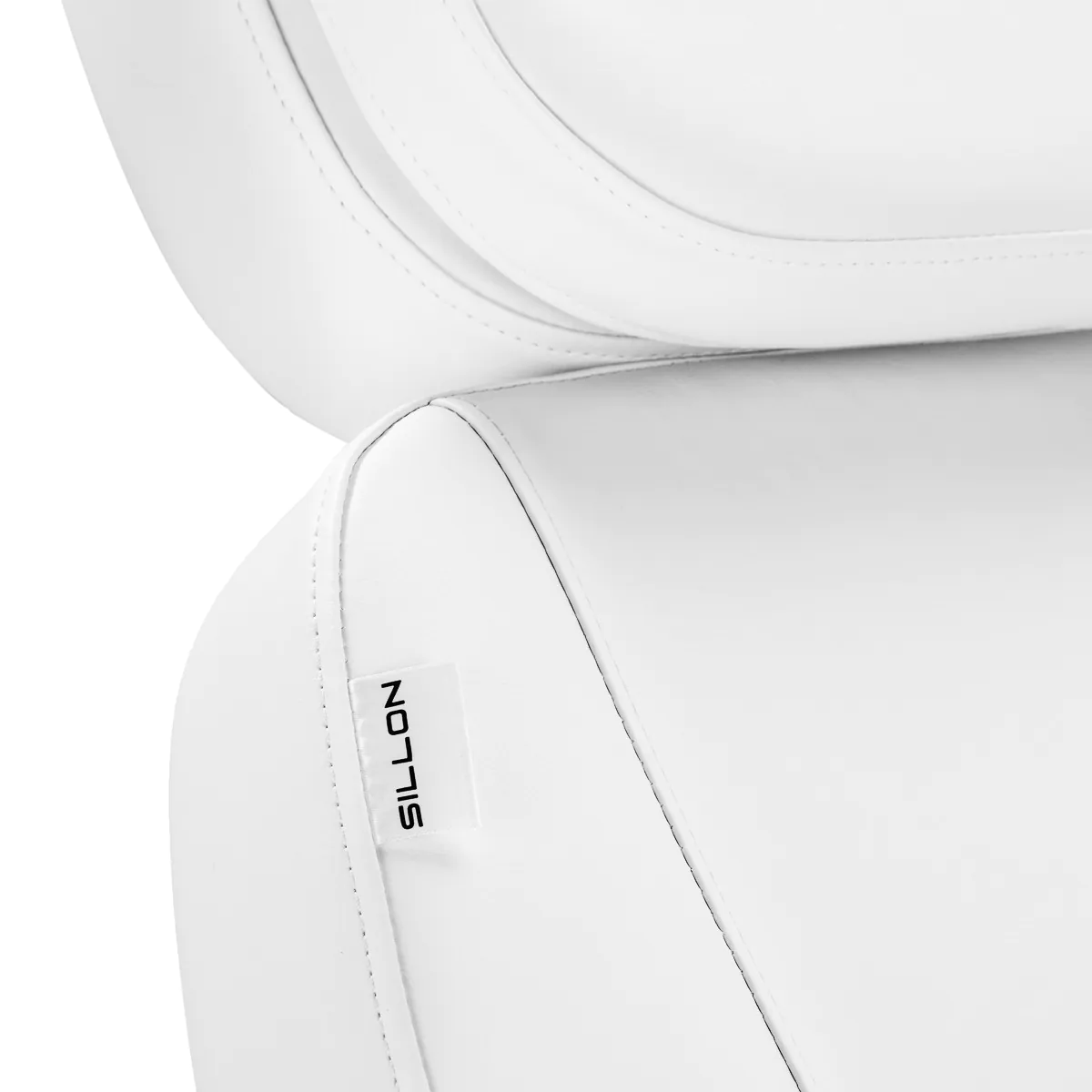 Sillon Luxury Electric Cosmetic Chair with 3 Motors, White