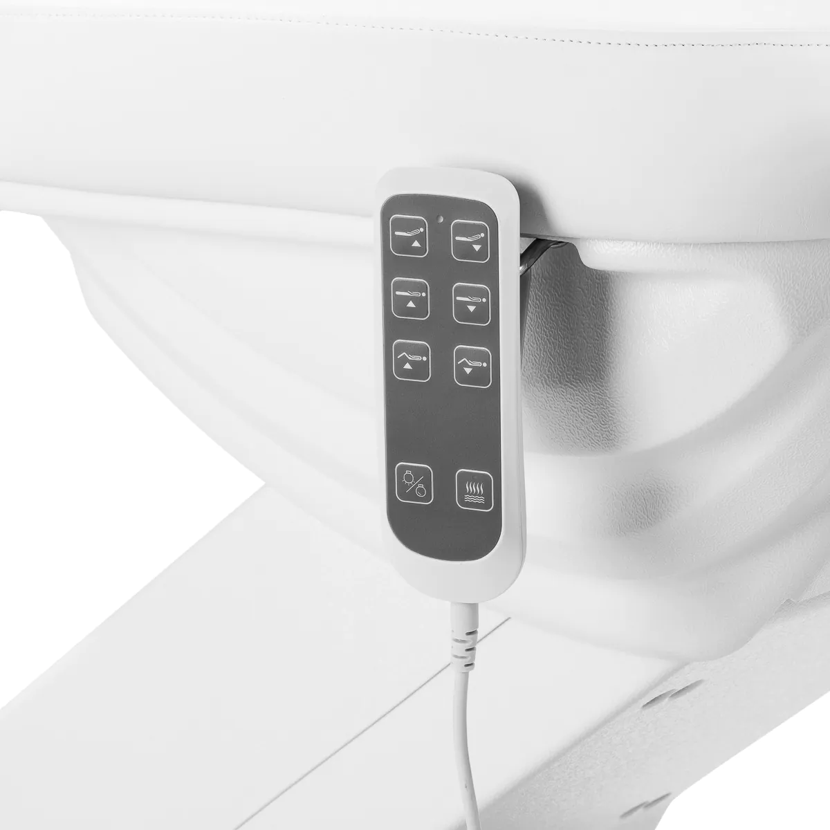 Sillon Luxury Electric Cosmetic Chair with 3 Motors, White