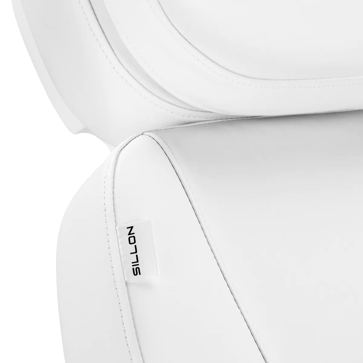 Sillon Luxury elektriskais kosmetoloģiskais krēsls ar 3 motoriem, balts