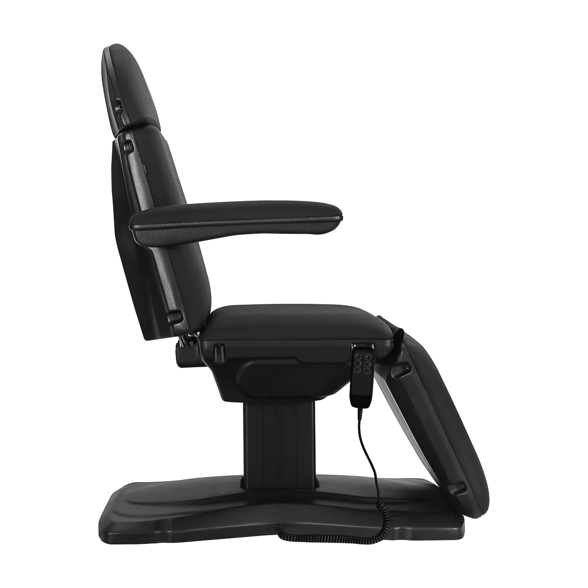 Elektriskais kosmetoloģijas krēsls Sillon Eclipse, 3 motori, melns