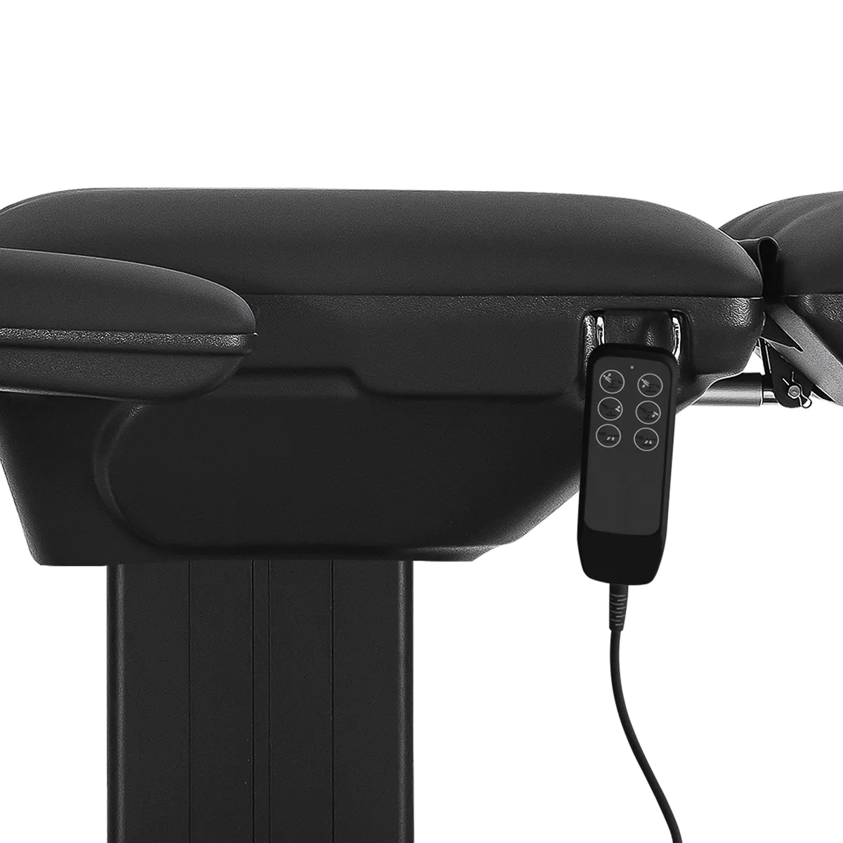 Elektriskais kosmetoloģijas krēsls Sillon Eclipse, 3 motori, melns