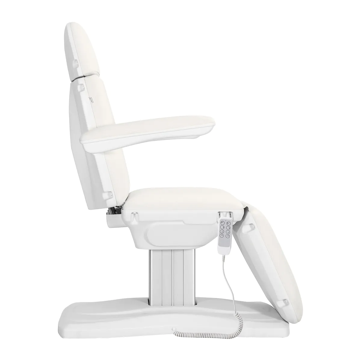 Электрическое косметологическое кресло Sillon Eclipse, 4 мотора, белое