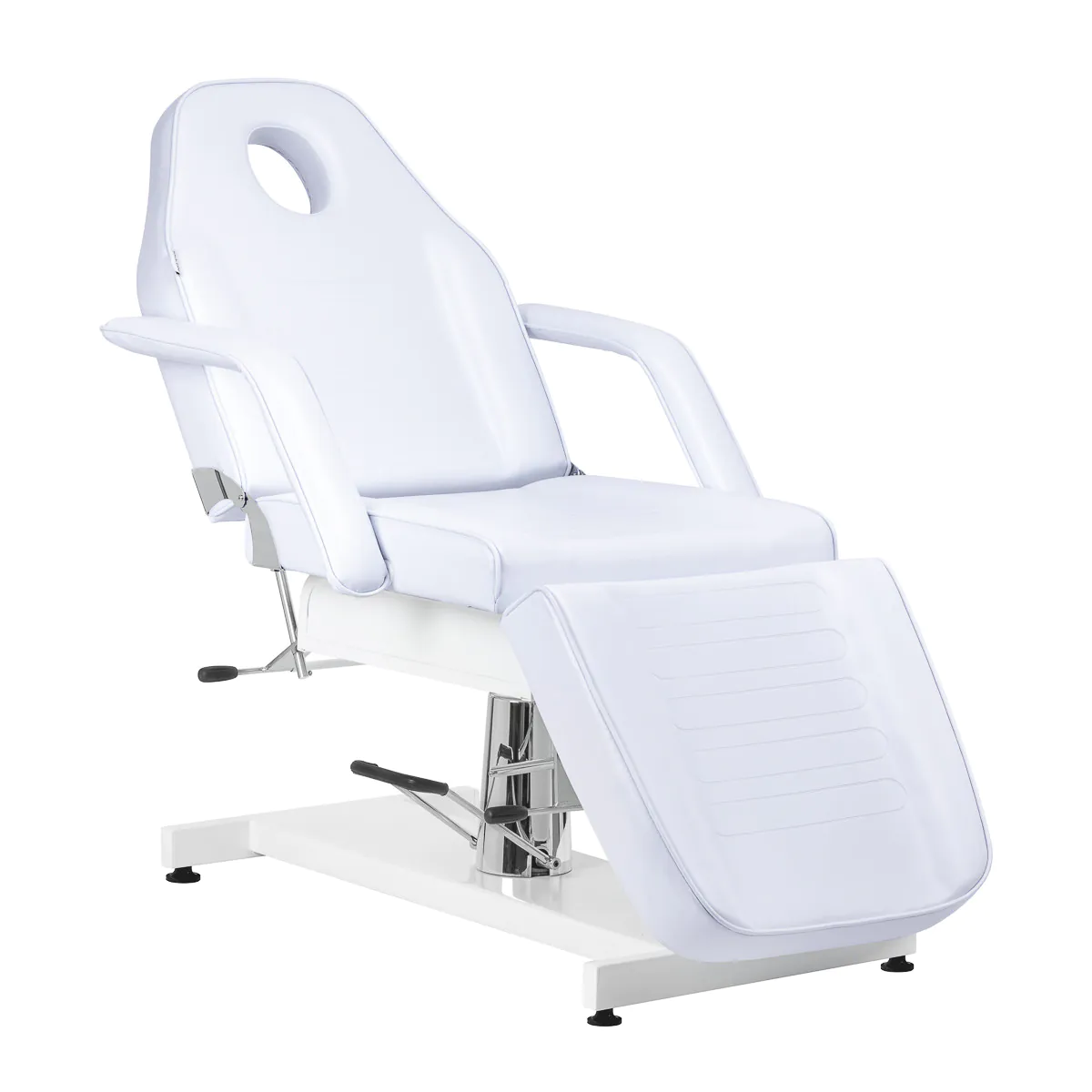 Hidrauliskais kosmetoloģiskais krēsls Sillon V2 210, auksti balts