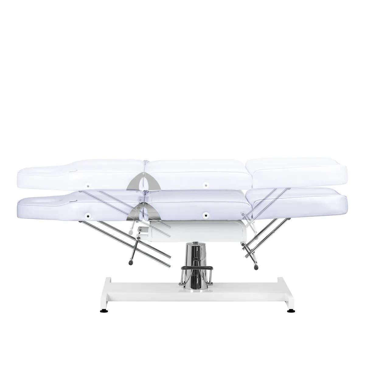Hidrauliskais kosmetoloģiskais krēsls Sillon V2 210, auksti balts