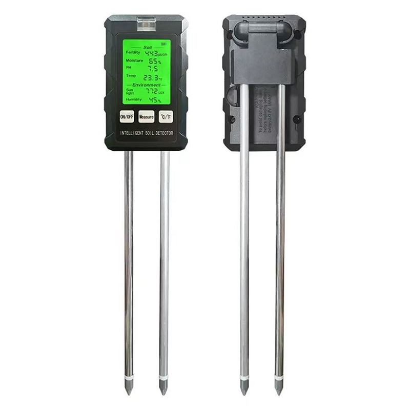 Multifunctional 6-in-1 Soil Tester for pH, Moisture, and Light