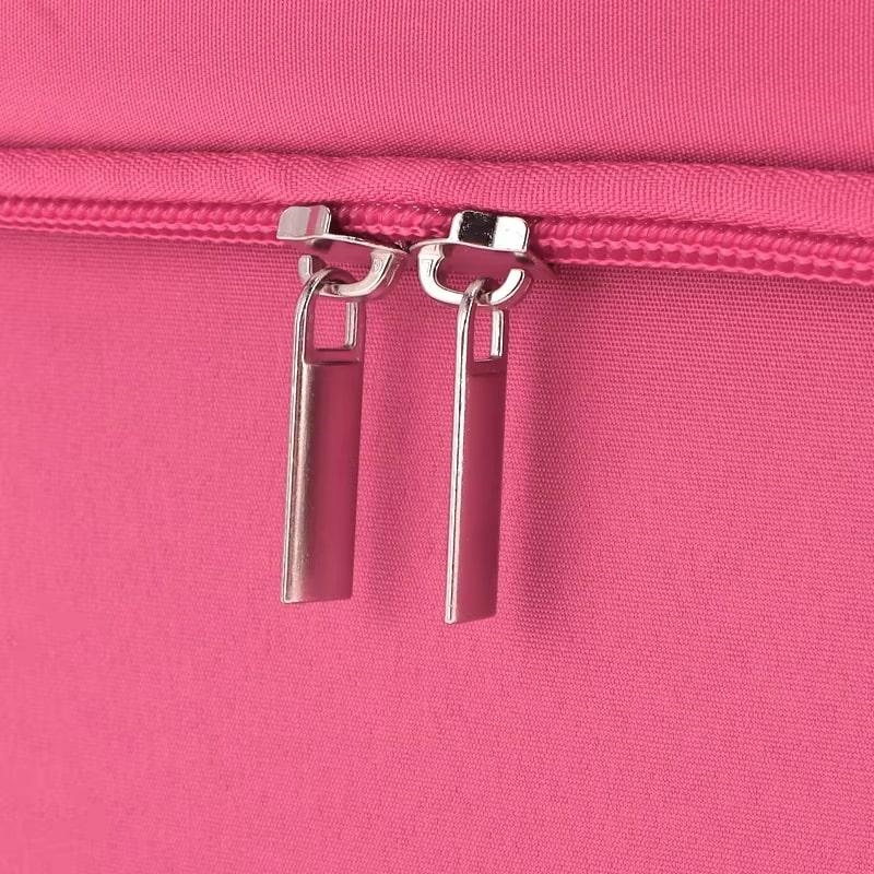 Professional Travel Makeup Case and Organizer with Dividers, Pink (2)