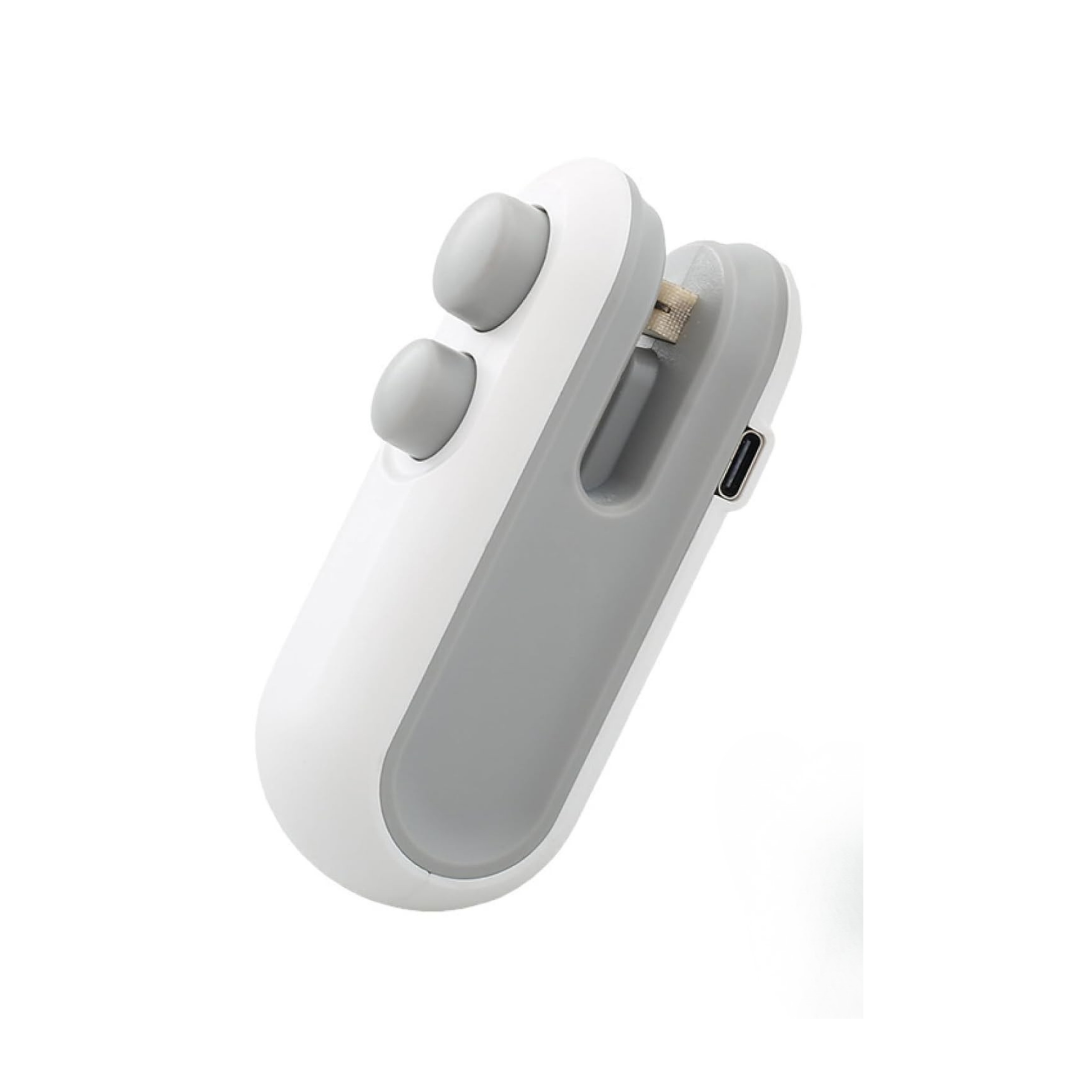 USB uzlādējams mini rokas maisiņu aizkausētājs