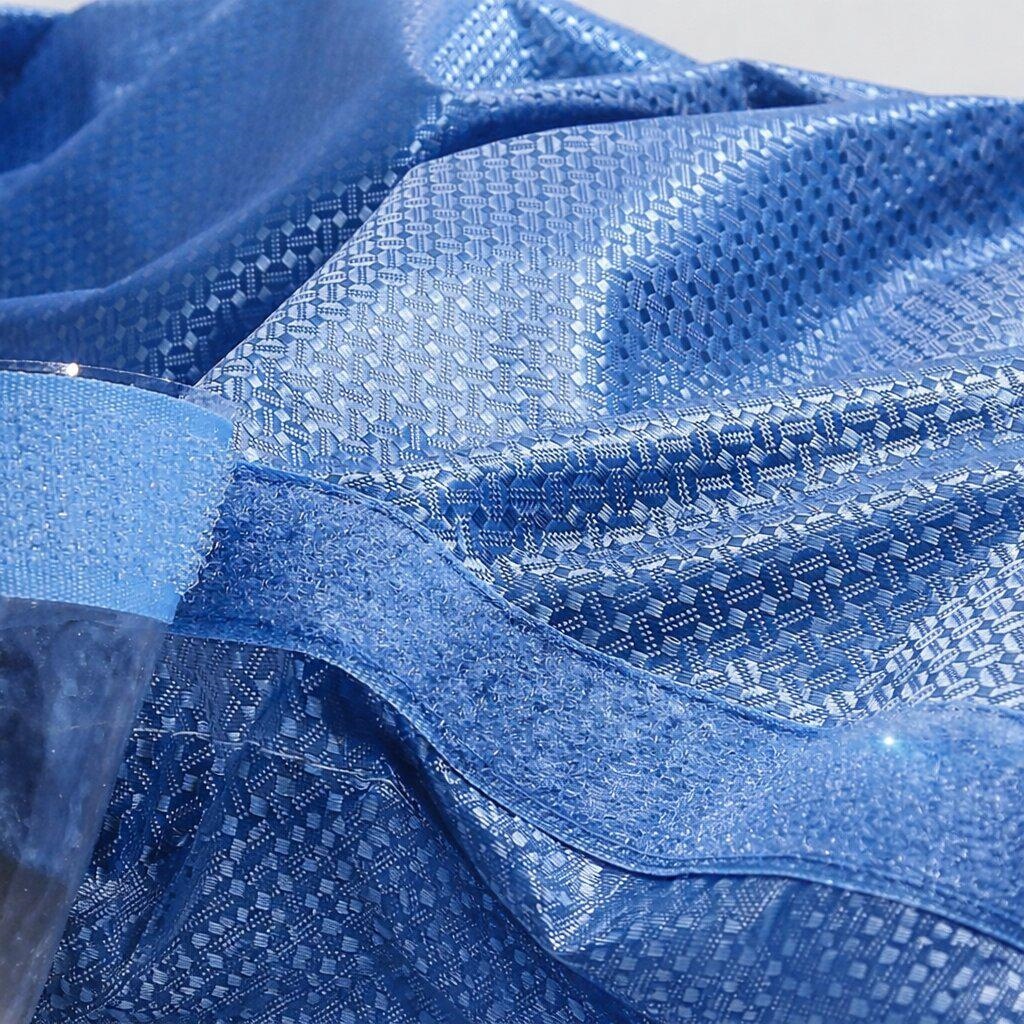 Split Air Conditioner Cleaning Cover with Drain Pipe Size L, Blue