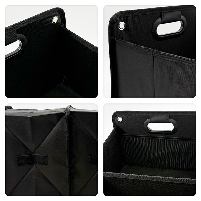 Car Trunk Organizer with Compartments, 47x33x23 cm