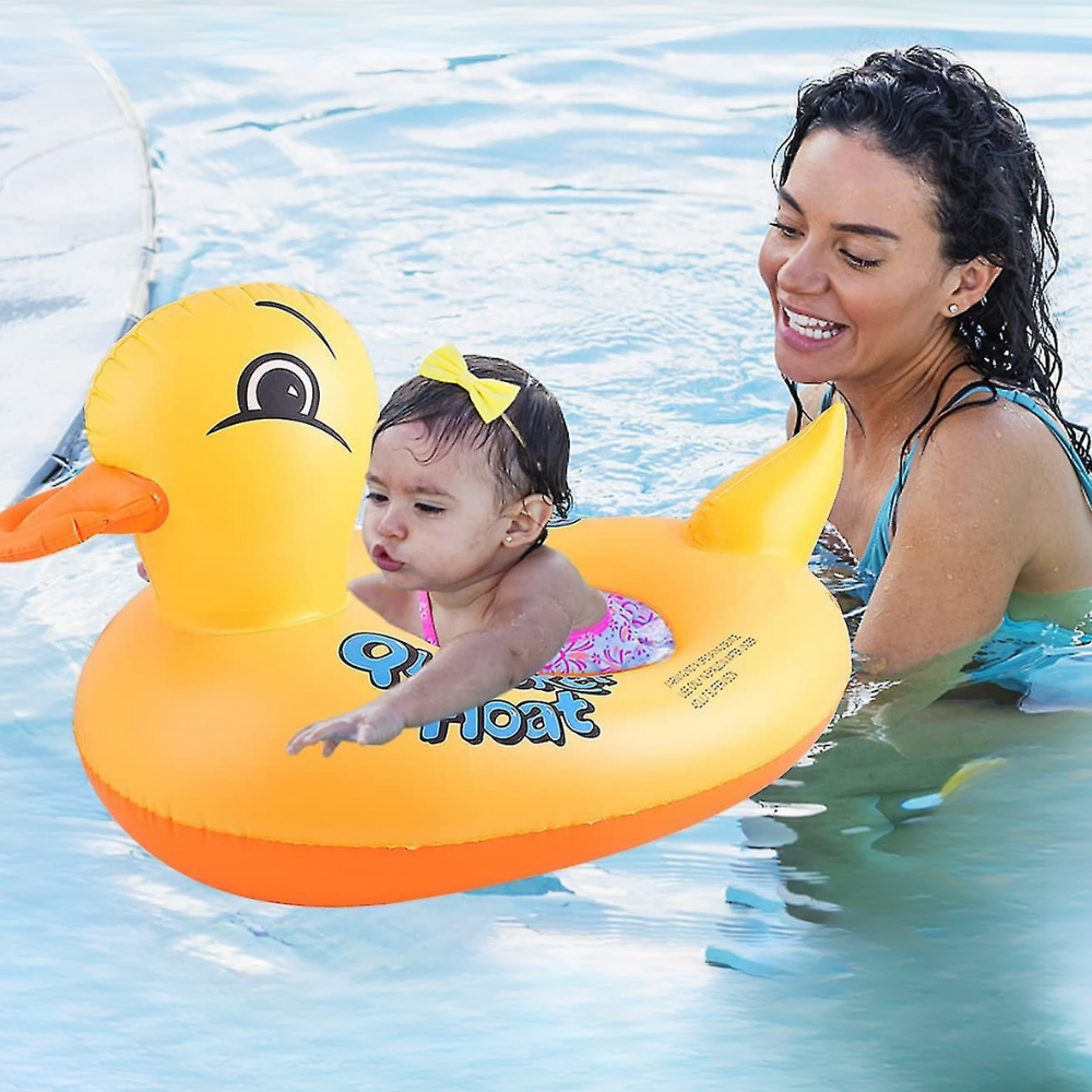 Bakalu Inflatable Baby Swim Ring with Seat Duck, 70 x 45 cm