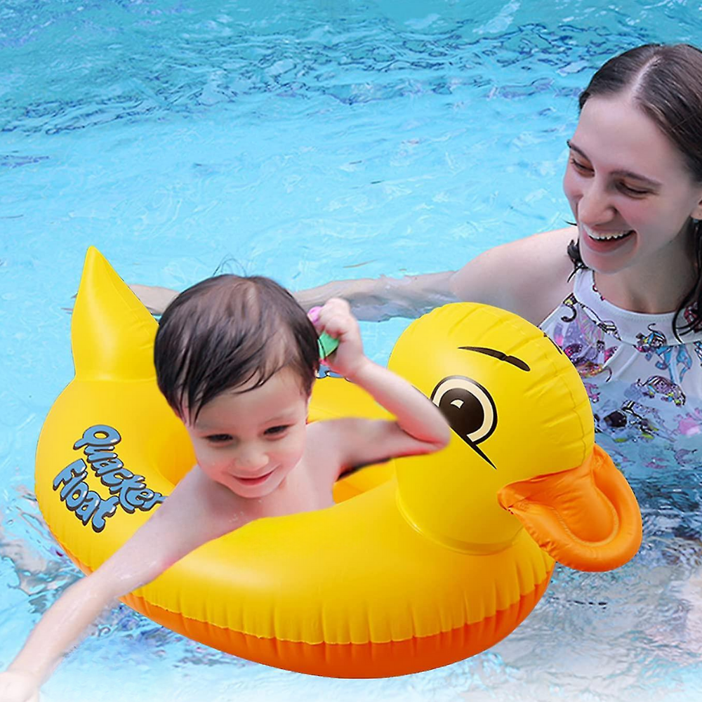 Bakalu Inflatable Baby Swim Ring with Seat Duck, 70 x 45 cm