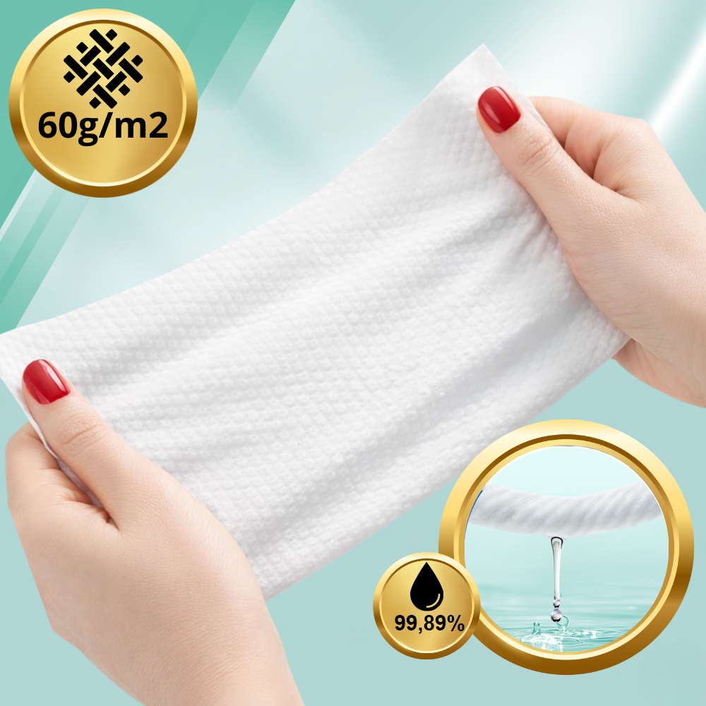 Bakalu NICEKIDS BABY AQUA Wet Wipes, 99.89% Water, 480 pcs.