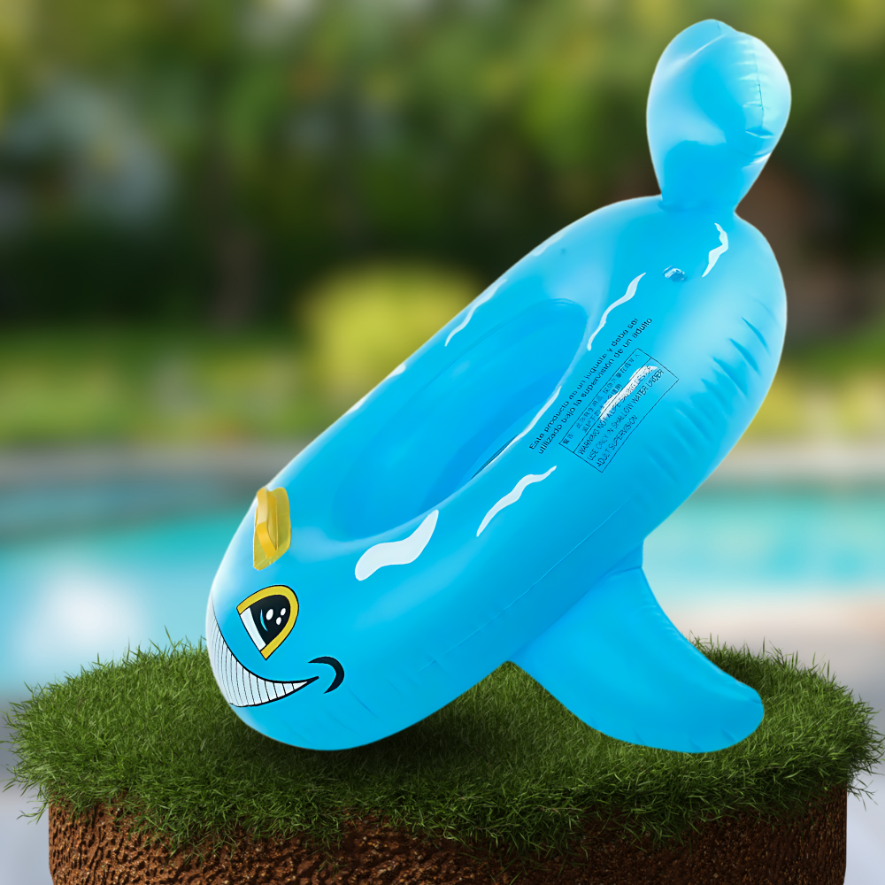 Piepūšamais bērnu peldēšanas ritenis ar sēdekli, Valis | Baby Swimming Wheel