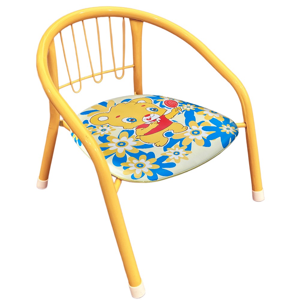 Stabils metāla bērnu krēsliņš mazulim (1)