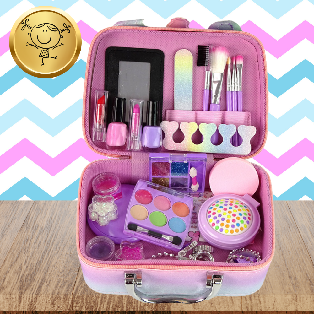 Bērnu kosmētikas un rotaslietu komplekts \"Vienrādzis\" | Children\'s Makeup Cosmetics Set
