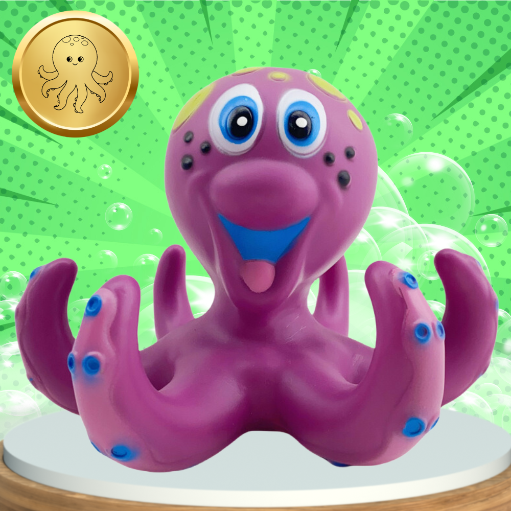 Детская игрушка для ванны, плавающий осьминог