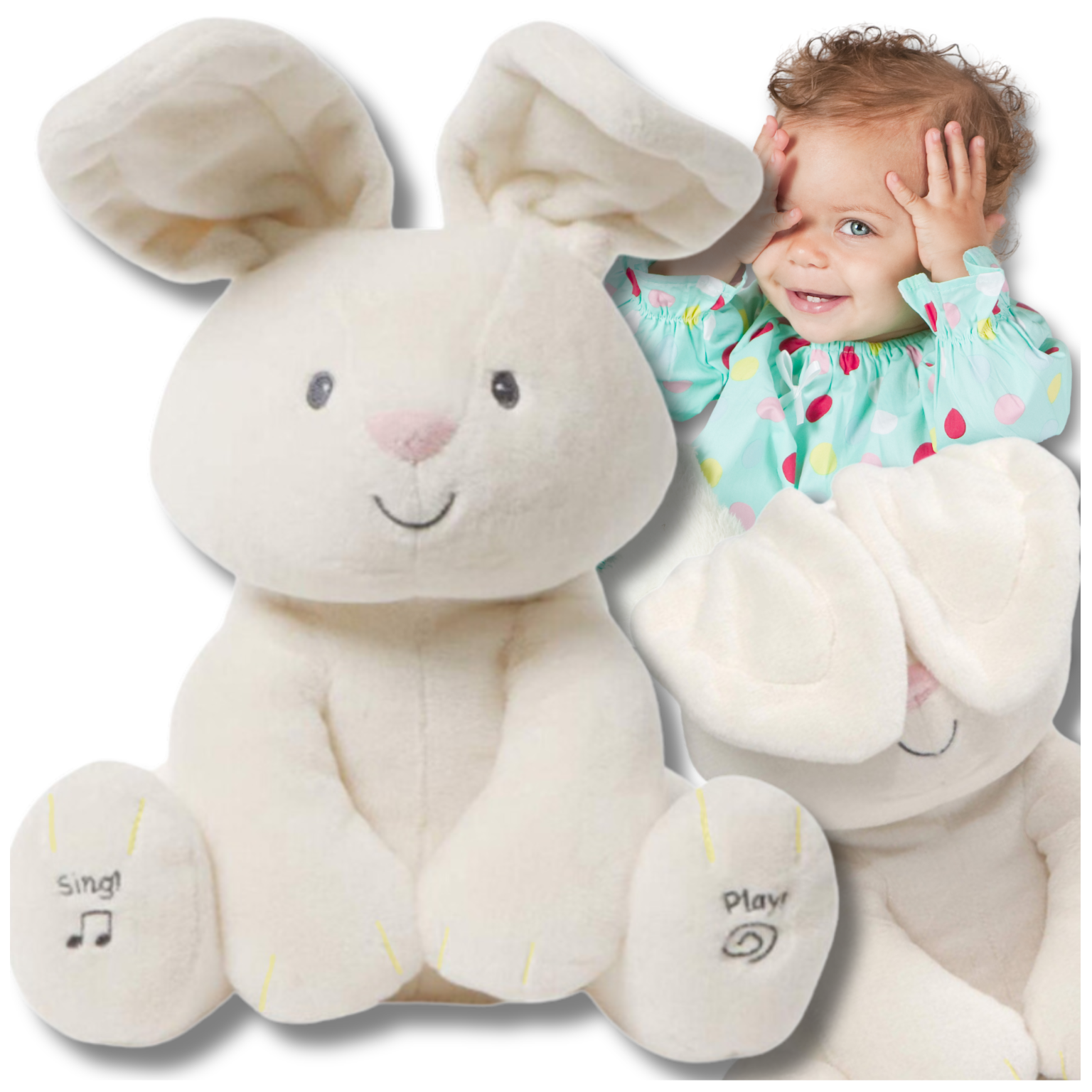 Интерактивный Кролик Мягкая Плюшевая Игрушка Талисман