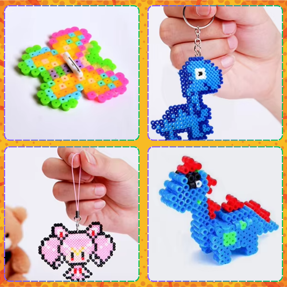 XL Fuse Beads Kit for Kids 11000 Pcs with Craft Accessories