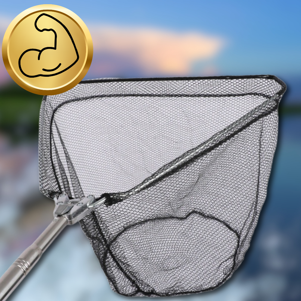 Bakalu Telescopic Fishing Landing Net 2.5 m, 39x33 cm