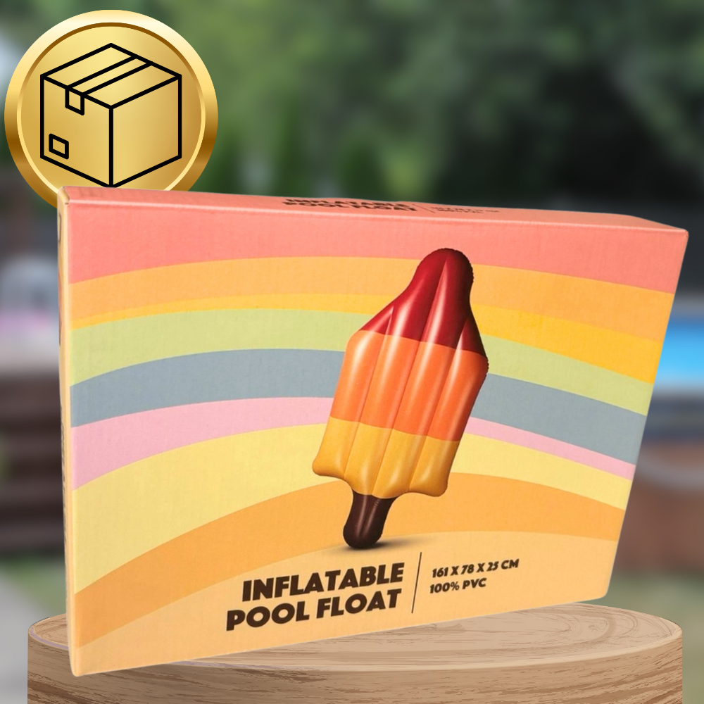 Bakalu Inflatable Pool Float Ice Cream Lolly XXL, 161 x 78 cm