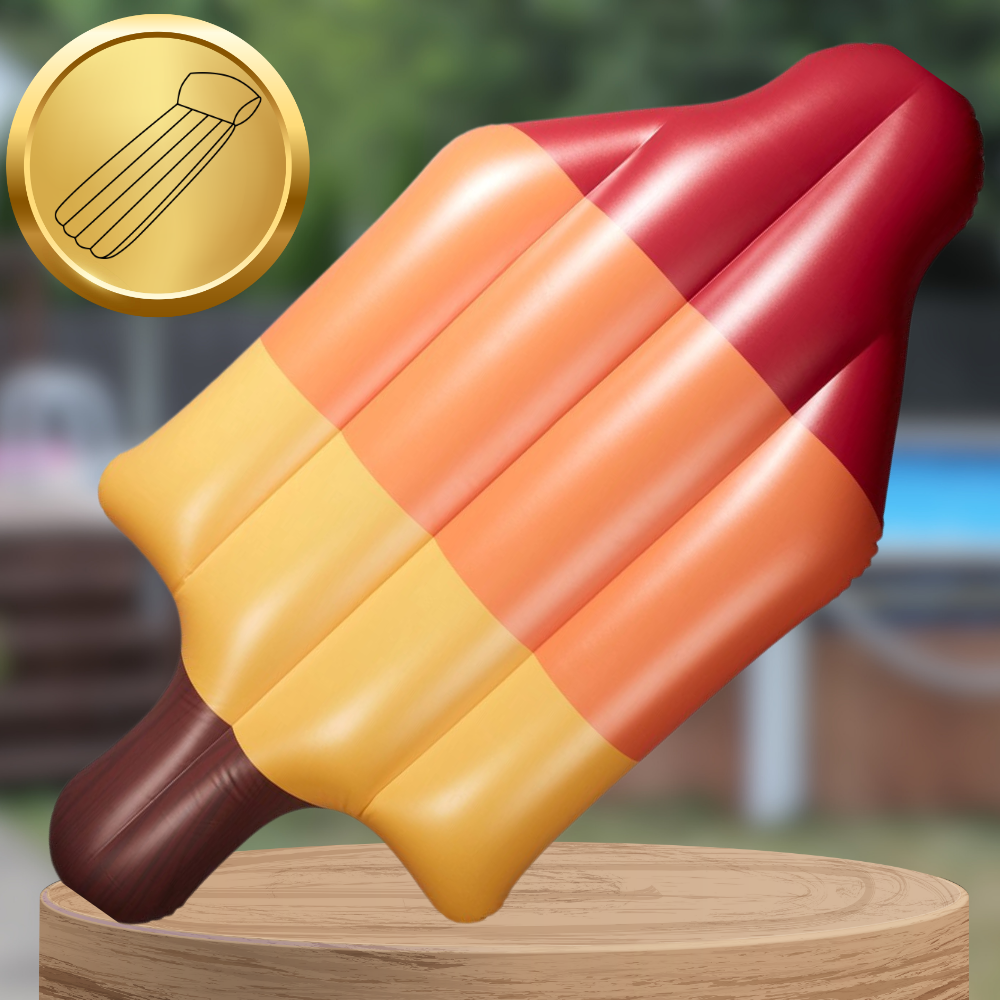 Bakalu Inflatable Pool Float Ice Cream Lolly XXL, 161 x 78 cm