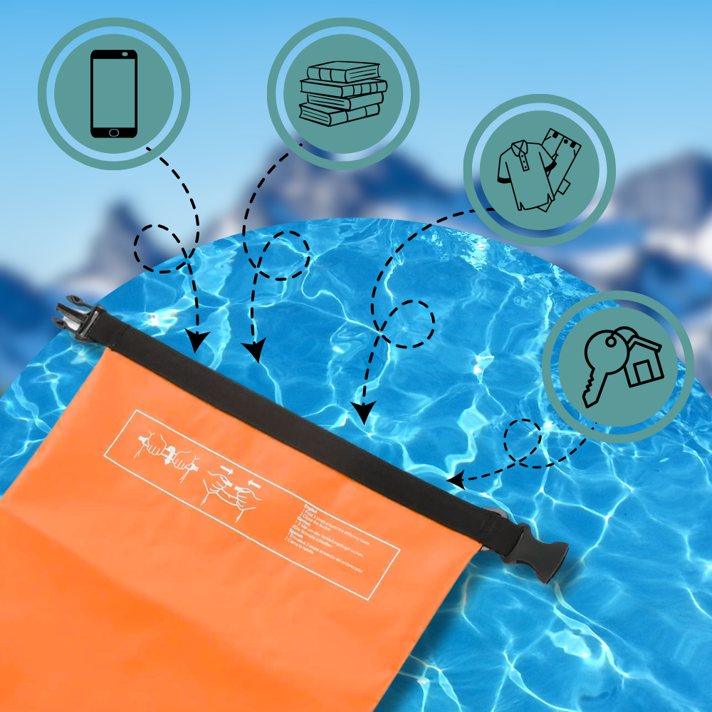 Bakalu Waterproof Dry Bag 20L KZ1167, Orange