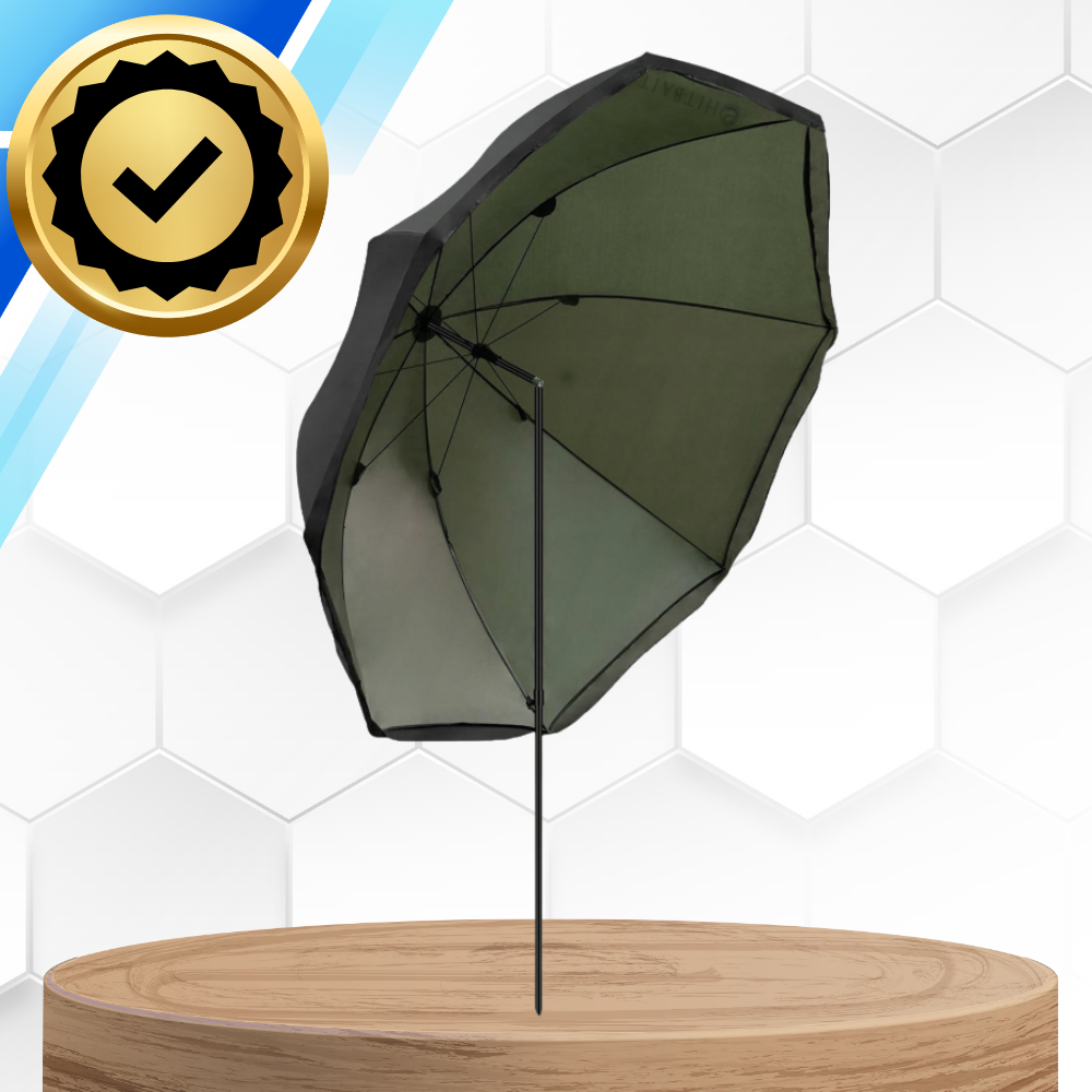 Waterproof Fishing Umbrella Shelter with Side Panels 240 cm