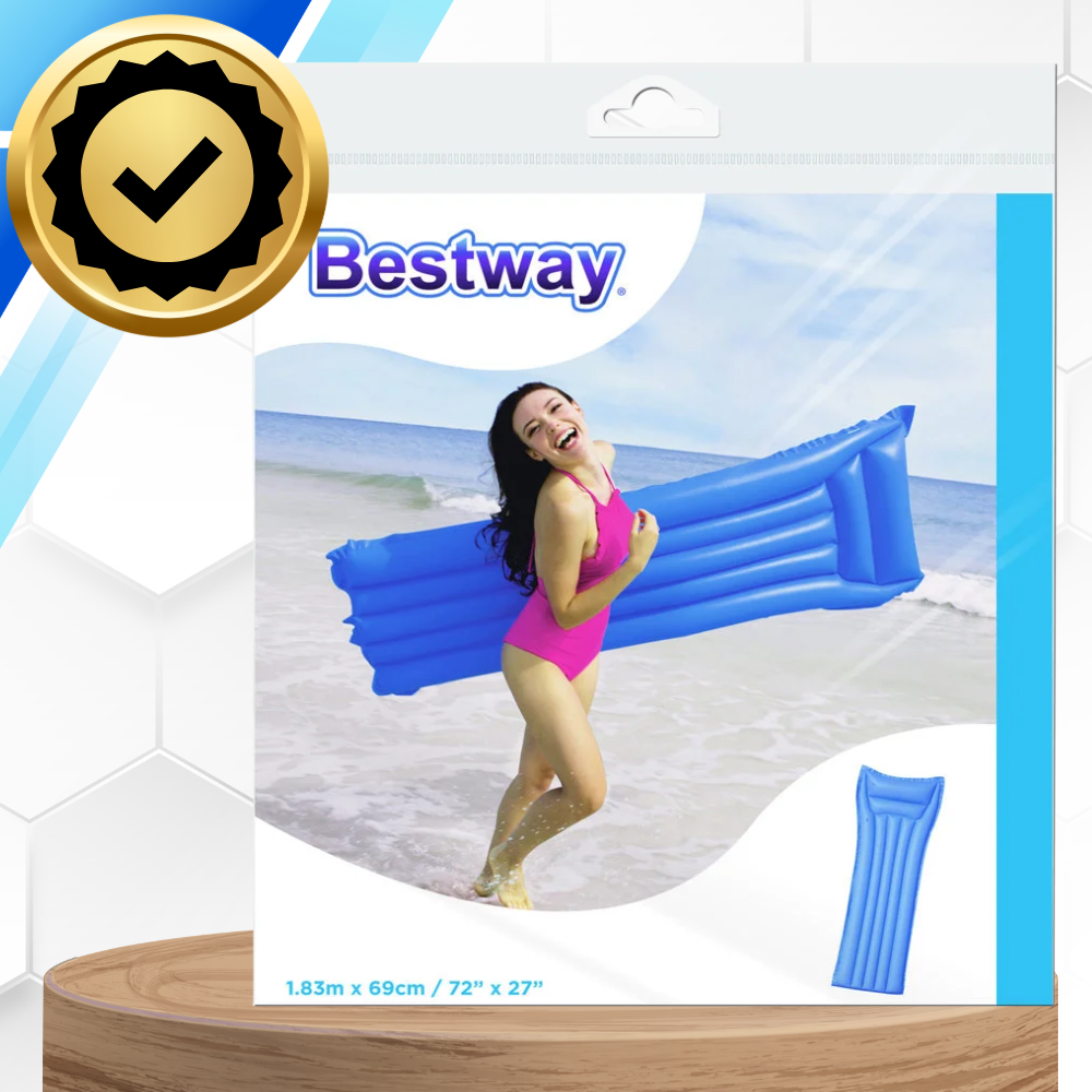 Bestway Inflatable Water Air Mat 183 x 69 cm, Blue