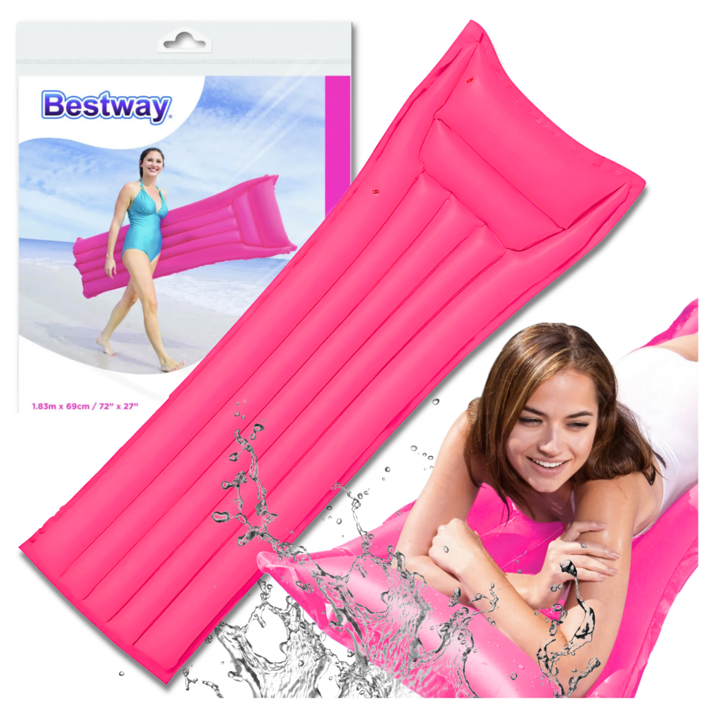 Bestway удобный надувной матрас для плавания 183 x 69 см