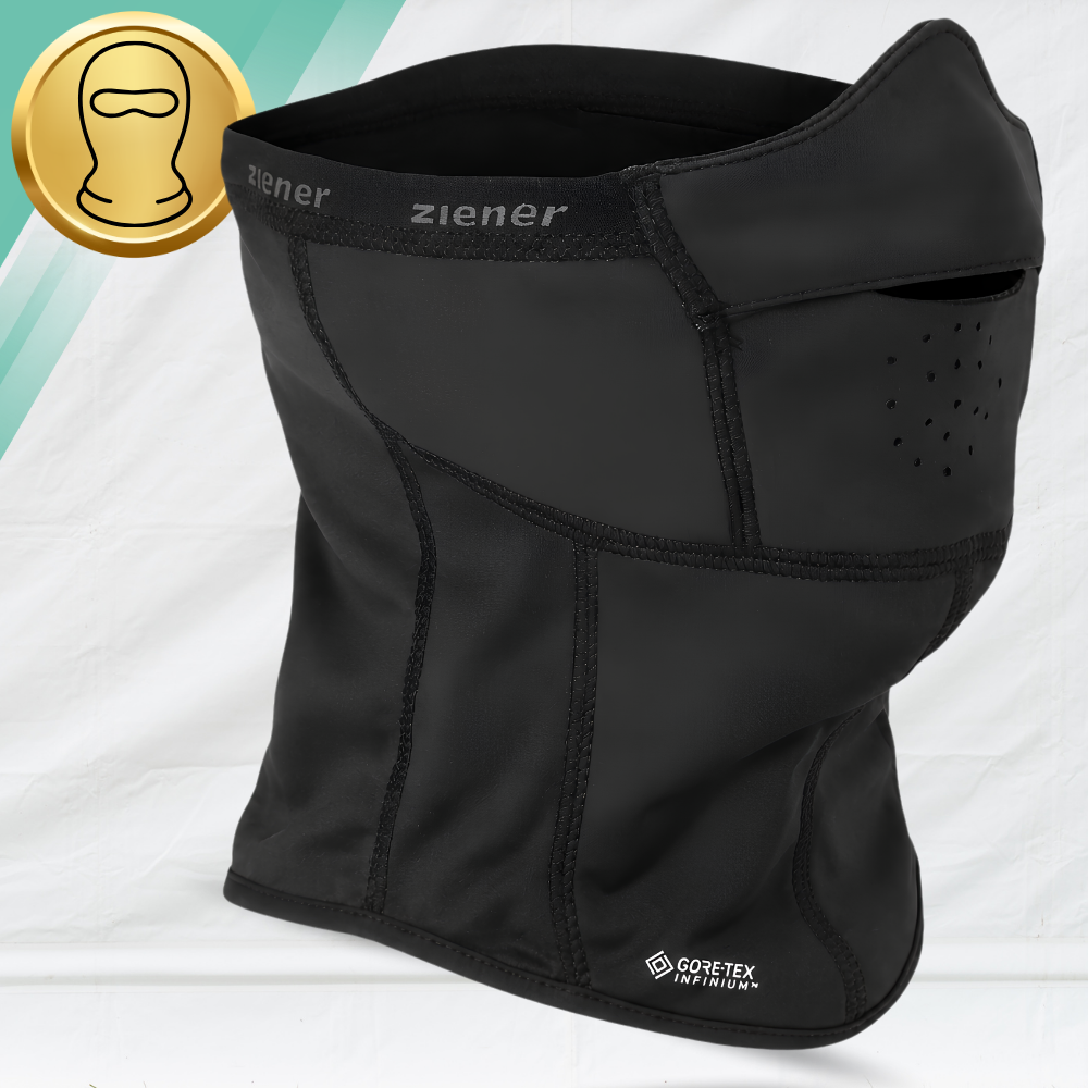 Ziener slēpošanas un velo balaklava Gore-Tex Windstopper, melna, unisex