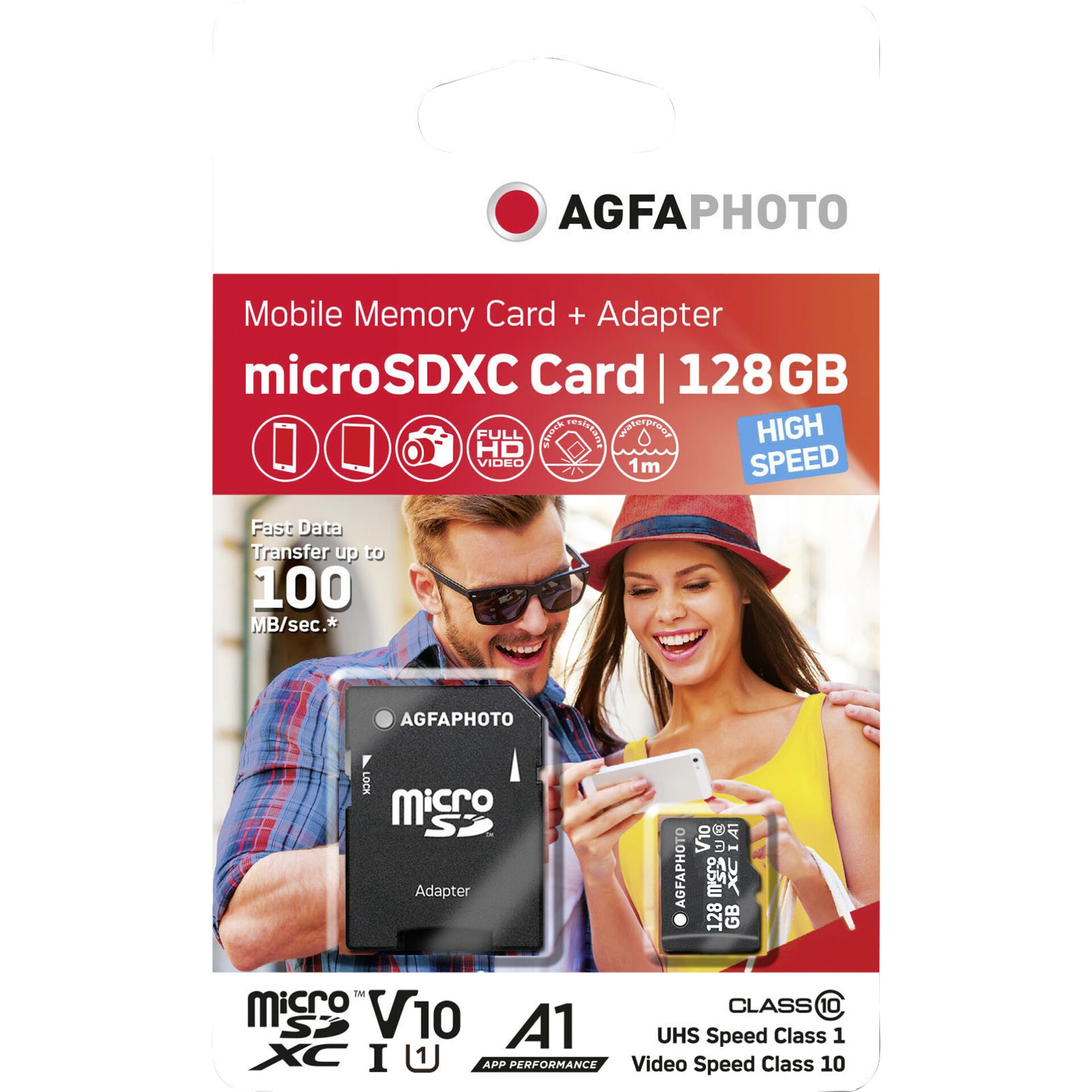 Atmiņas karte AgfaPhoto MicroSDXC 128GB UHS-I