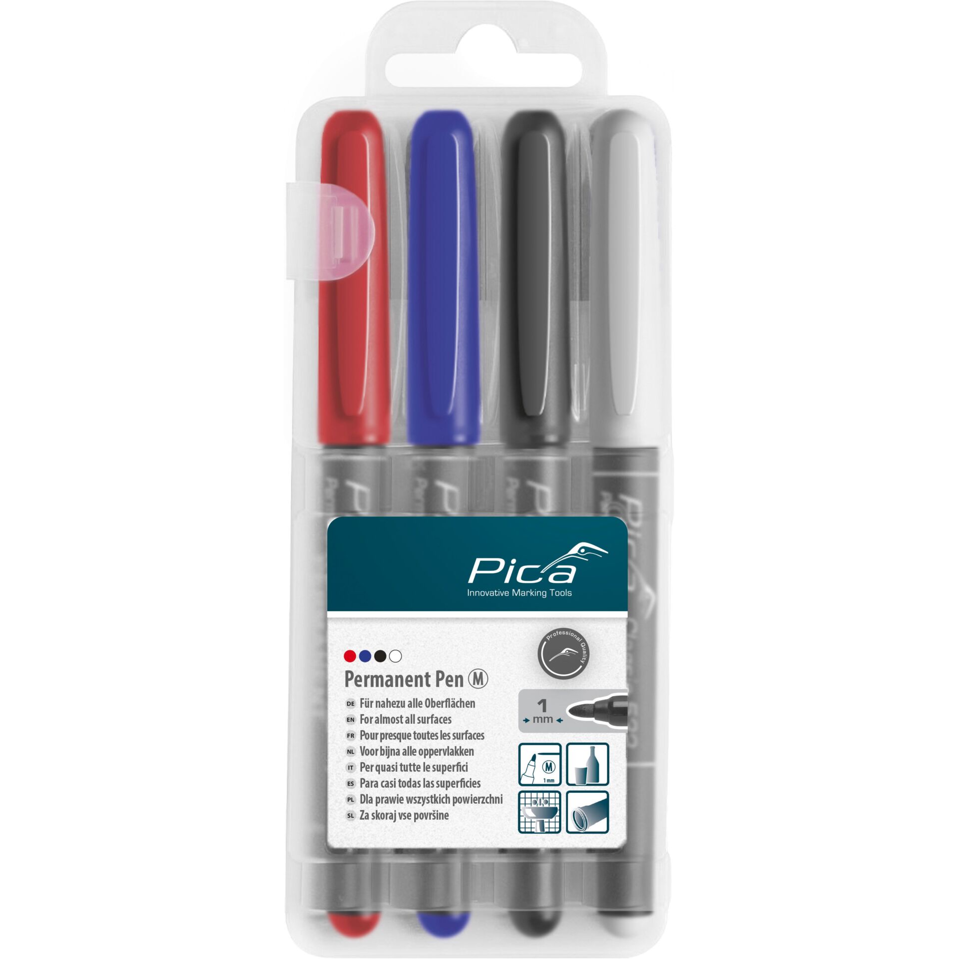 Pica-Marker Pica Permanent-Pen pastāvīgie marķieri 1