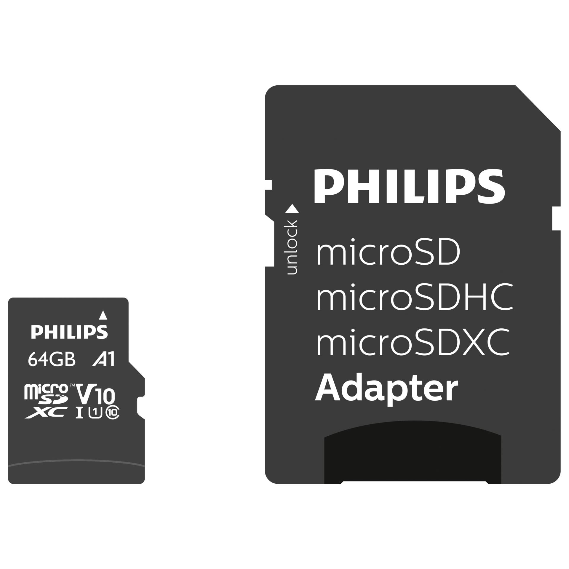 Atmiņas karte Philips MicroSDXC 64GB UHS-I