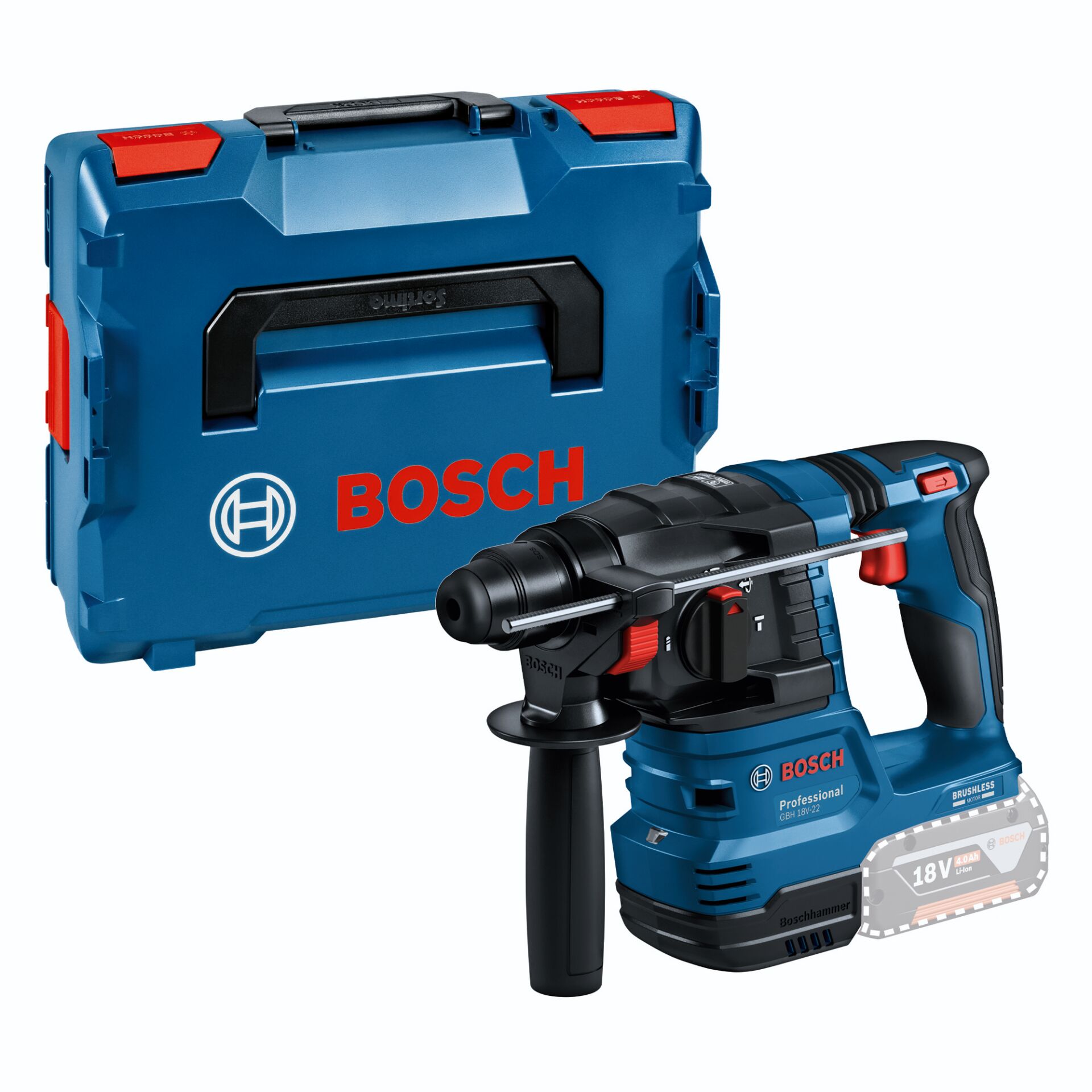 Bosch GBH 18V-22 akumulatora perforators SDS-plus