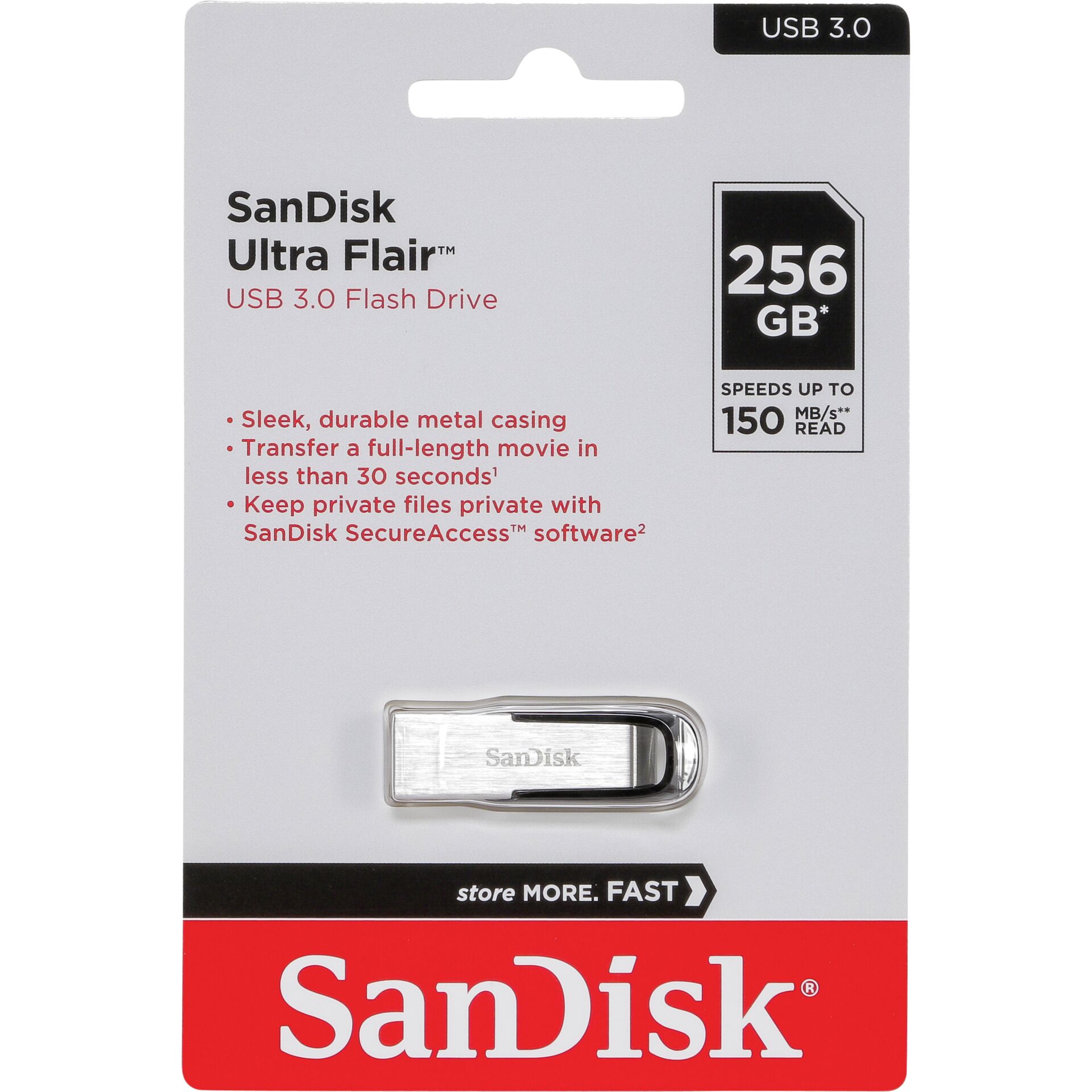 USB zibatmiņa SanDisk Cruzer Ultra Flair