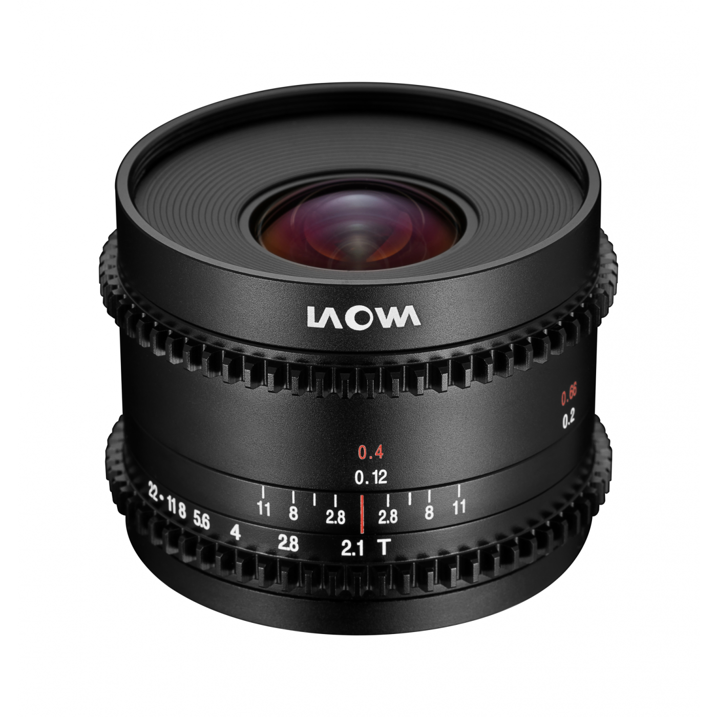 Laowa 7.5 mm T2.1 Cine Micro 4/3 kino objektīvs, melns