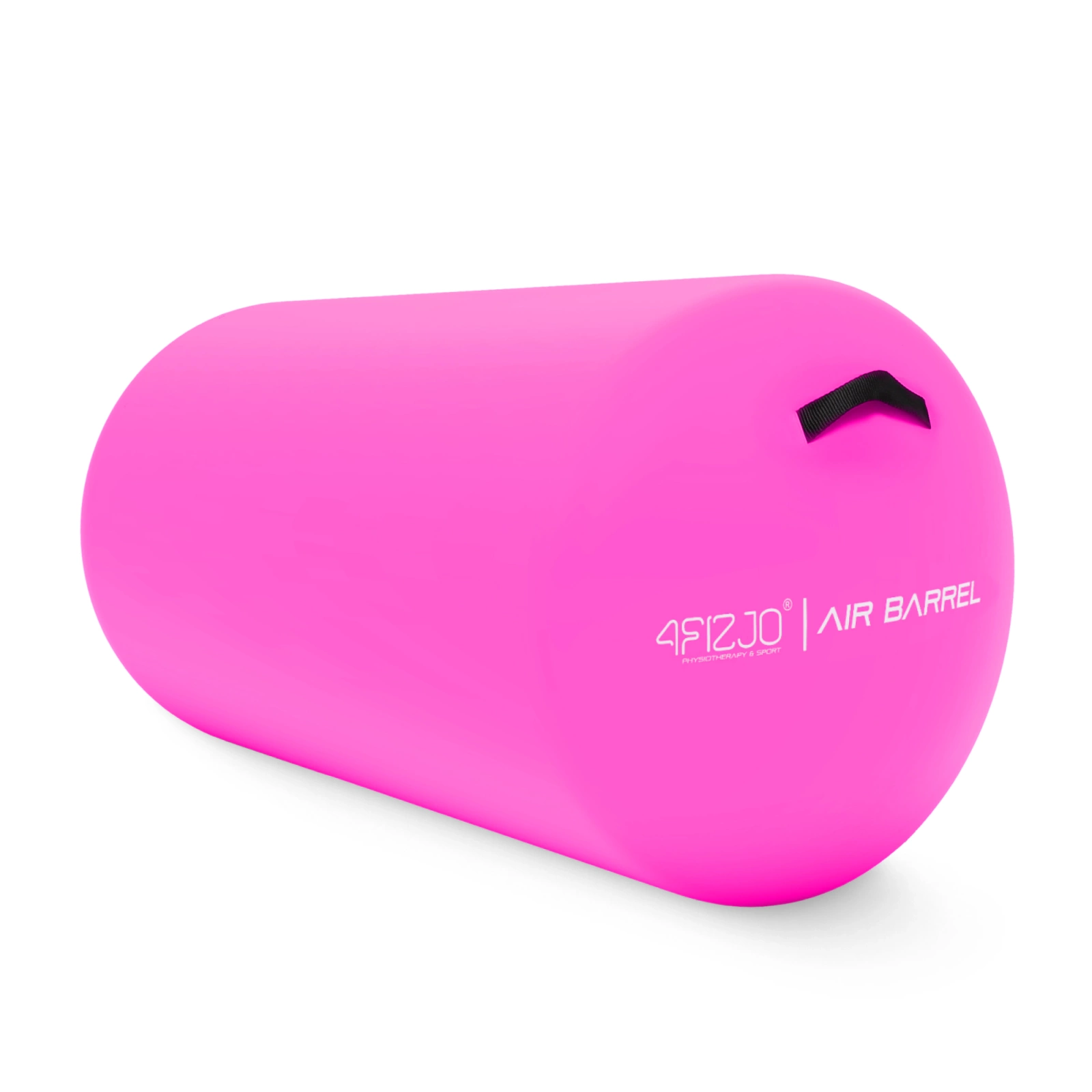 Надувной гимнастический валик 4FIZJO Air Barrel 60 см, розовый