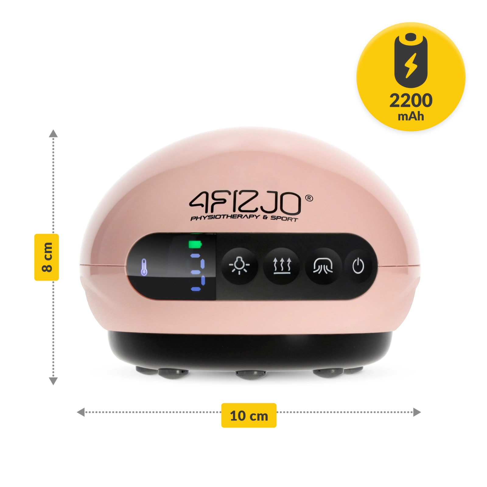 4Fizjo 1053 elektriskā Ķīnas masāžas banka, rozā