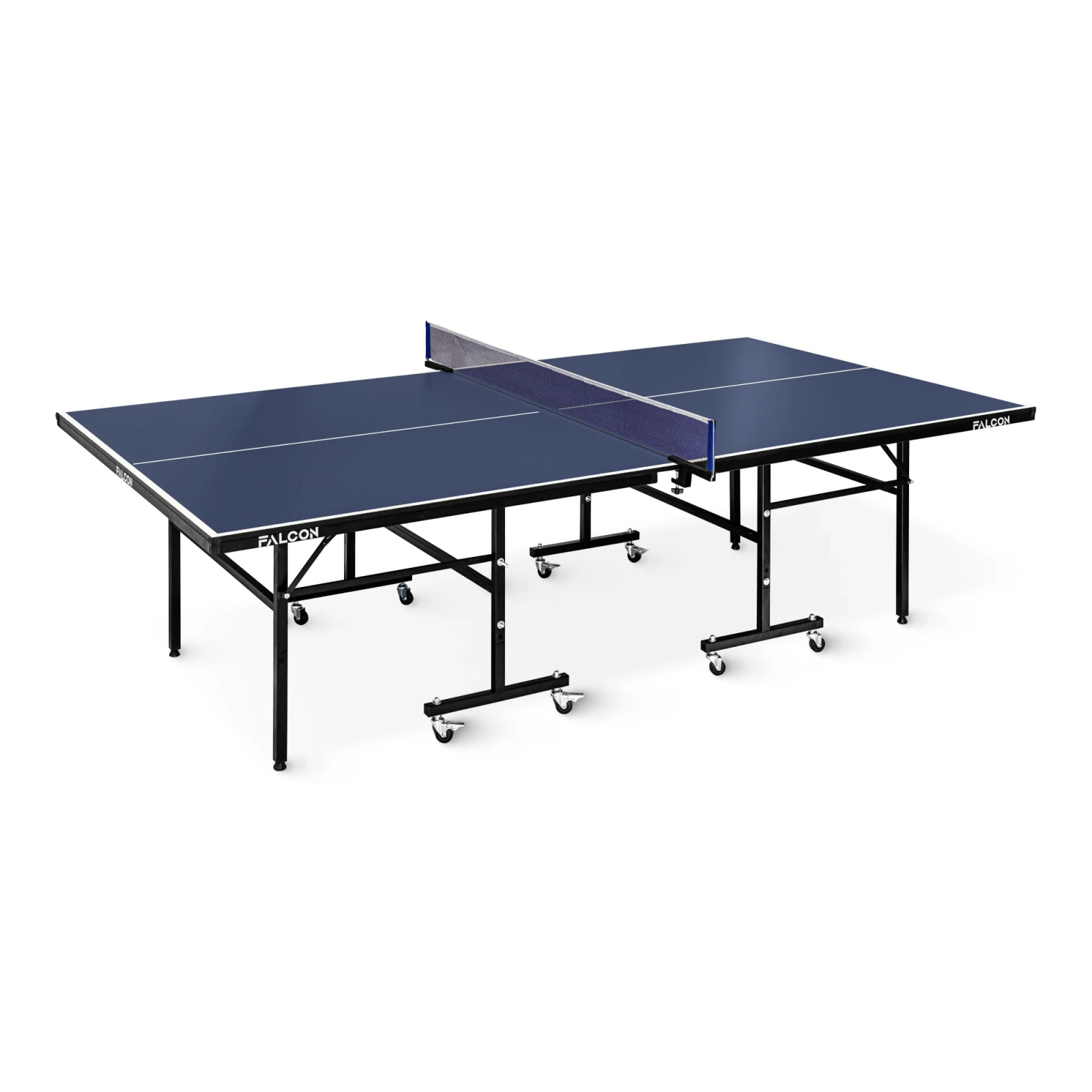 VECTOR FALCON Foldable Indoor Table Tennis Table, Navy Blue