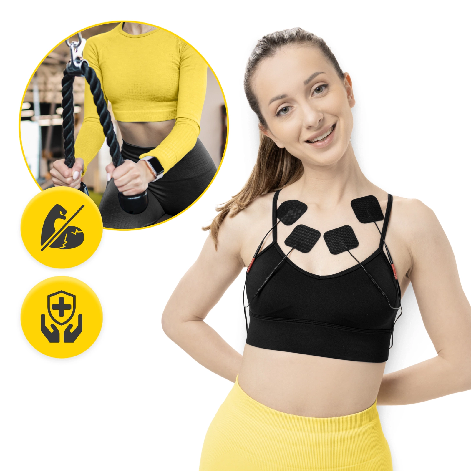 4Fizjo 966 PRO+ TENS / EMS Muscle Stimulator