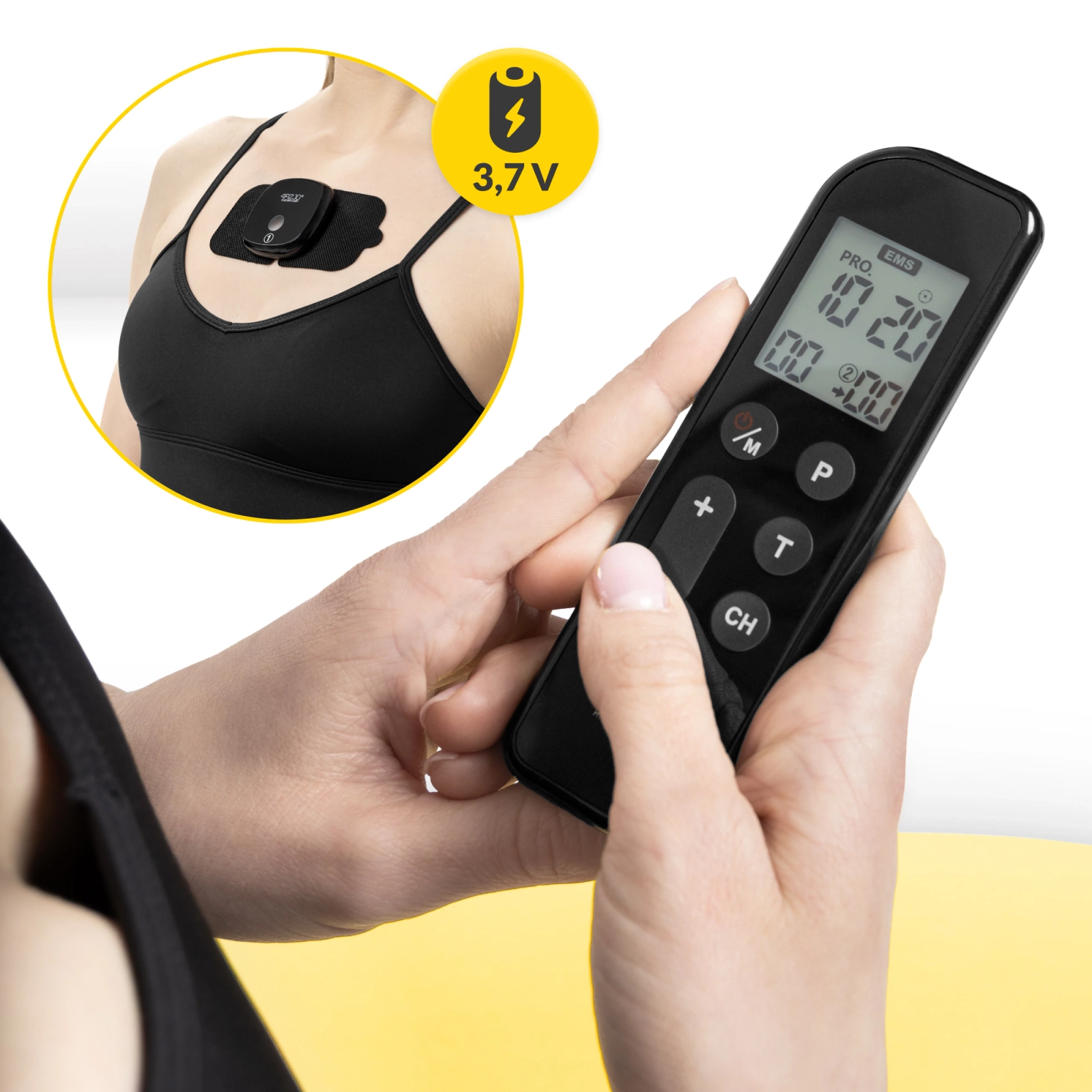 4Fizjo 1706 Wireless Electrostimulator Combo EVO 3 in 1 (TENS, EMS, MASS)