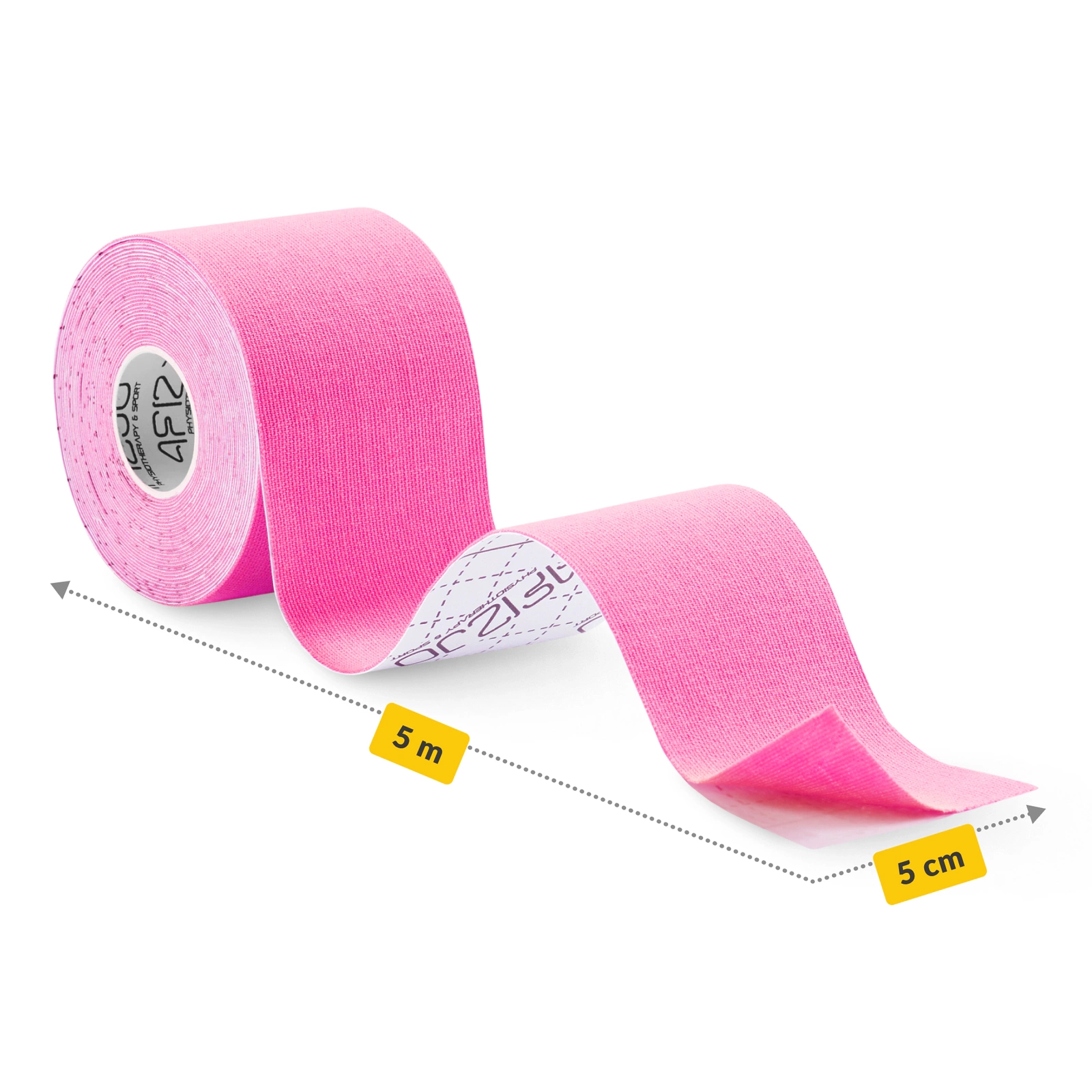 4Fizjo 1090 Kinesiology Tape 5 cm x 5 m, Pink